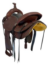 SOLD 2026/02/07 16 Inch Used Dakota Haflinger Trail Saddle X Wide Tree 2214
