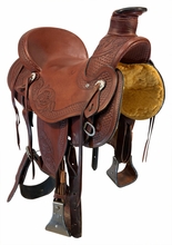 16 Inch Used Dakota Ranch Wade Saddle Wide Tree 8096