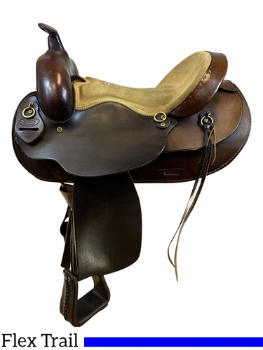 SOLD 2025/06/13 PRICE REDUCED! 16 Inch Used Dakota Trail Saddle 212