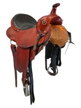 HOLD 2025/12/18e 16 Inch Used Dakota Trail Saddle 213 Wide Tree
