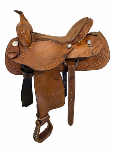16 Inch Used Dakota Trail Saddle Medium Tree 350