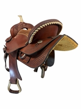 16 Inch Used Dakota Trail Saddle Wide Tree 350