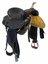 16 Inch Used Dakota Trail Saddle Wide Tree 350