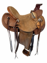 SOLD 2026/04/13  16 Inch Used Dakota Wade Ranch Saddle Wide Tree 809