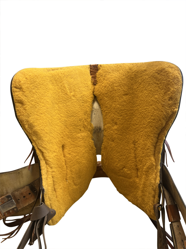 16 Inch Used Dale Chavez Show Saddle *Free Shipping*