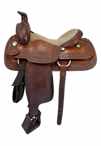 16 Inch Used Dale Fredrick Roping Saddle Medium Tree 21573