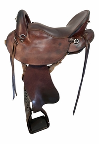 16 Inch Used Desoto Custom Saddlery Endurance Saddle 90642