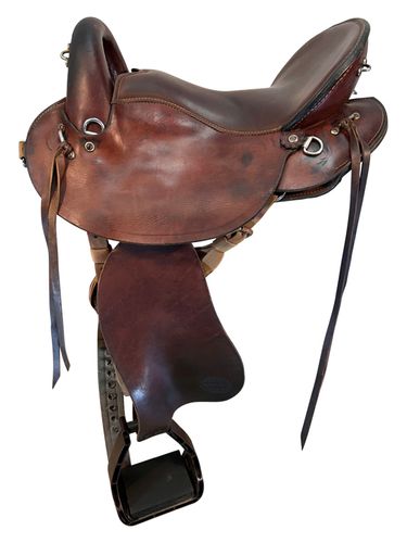 16 Inch Used Desoto Custom Saddlery Endurance Saddle 90642