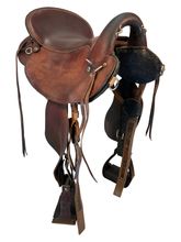 16 Inch Used Desoto Custom Saddlery Endurance Saddle 90642