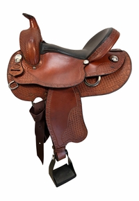 16 Inch Used Dixieland Trail Saddle