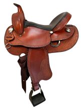 16 Inch Used Dixieland Trail Saddle