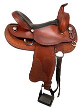 16 Inch Used Dixieland Trail Saddle