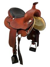 16 Inch Used Dixieland Trail Saddle