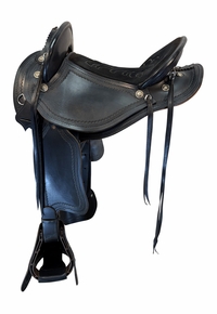 16 Inch Used Don West Endurance Saddle Medium Tree