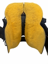 16 Inch Used Double Creek Henry Miller Trail Saddle WIde Tree 102