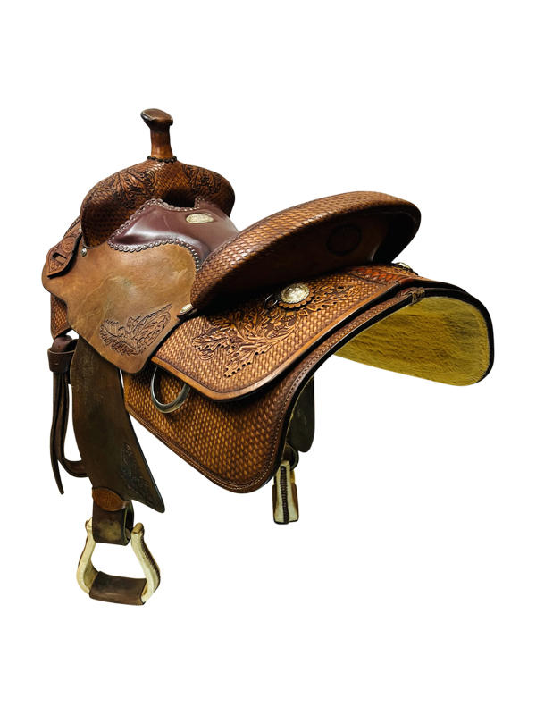 PRICE REDUCED! 16 Inch Used Double J Saddlery Cutting Saddle *Free