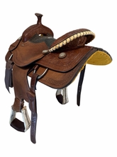 SOLD 2026/04/15 16 Inch Used Double T All Around Saddle Wide Tree 16016