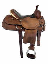 SOLD 2026/04/15 16 Inch Used Double T All Around Saddle Wide Tree 16016