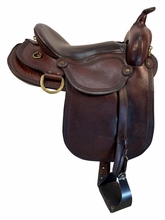 SOLD 2026/08/04 16 Inch Used Eli Miller Trail Saddle Medium Tree