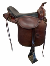 16 Inch Used Eli Miller Trail Saddle Wide Tree