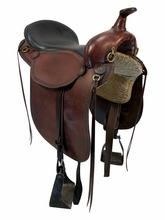 16 Inch Used Eli Miller Trail Saddle Wide Tree