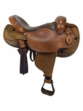 16 Inch Used Fabtron Cordura Endurance Saddle Wide Tree 7320