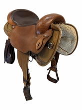 16 Inch Used Fabtron Cordura Endurance Saddle Wide Tree 7320
