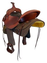 16 Inch Used Fabtron Cordura Lady Trail Saddle Wide Tree 7154