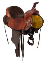 16 Inch Used Fabtron Cordura Lady Trail Saddle Wide Tree 7154