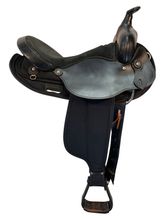 SOLD 2025/11/03 16 Inch Used Fabtron Cordura Trail Saddle 7105c