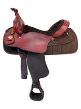 16 Inch Used Fabtron Cordura Trail Saddle 7108