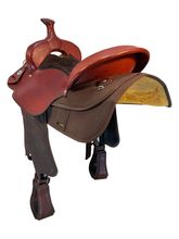 16 Inch Used Fabtron Cordura Trail Saddle 7108