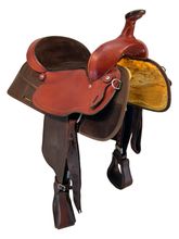 16 Inch Used Fabtron Cordura Trail Saddle 7108