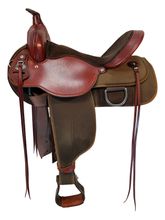 SOLD 2025/12/04   16 Inch Used Fabtron Cordura Trail Saddle 7154