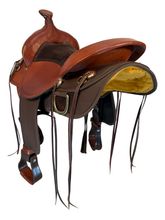 16 Inch Used Fabtron Easy Rider Cordura Trail Saddle Wide Tree 7172