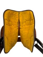 16 Inch Used Fabtron Gaited Cordura Trail Saddle Wide Tree 7142