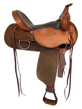 16 Inch Used Fabtron Lady Cordura Trail Saddle 7154