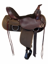 SOLD 2026/04/14   16 Inch Used Fabtron Lady Cordura Trail Saddle Wide Tree 7154