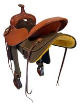 16 Inch Used Fabtron Lady Cordura Trail Saddle Wide Tree 7154