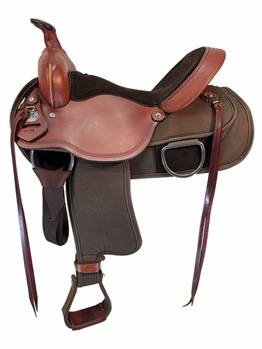 SOLD 2025/10/10j  15 Inch Used Fabtron Lady Trail Saddle 7152