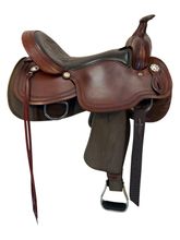 SOLD 2026/01/26j  16 Inch Used Fabtron Supreme Lady Cordura Trail Saddle Wide Tree 7956