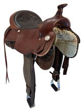 SOLD 2026/01/26j  16 Inch Used Fabtron Supreme Lady Cordura Trail Saddle Wide Tree 7956
