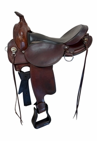 16 Inch Used Fabtron Trail Saddle Wide Tree 7767