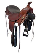 SOLD 2026/03/24j  16 Inch Used Fabtron Trail Saddle Wide Tree 7767
