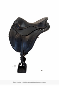 16 Inch Used Freeform Treeless Endurance Saddle Medium Tree