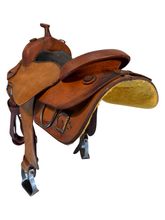 16 Inch Used Futurity Custom Training Saddle Wide Tree FL