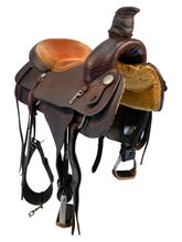 16 Inch Used Guffey Saddlery Roping Saddle