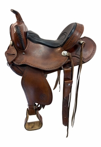 14.5 Inch Used Hedgepath Easy Ride Trail Saddle Medium Tree P080209