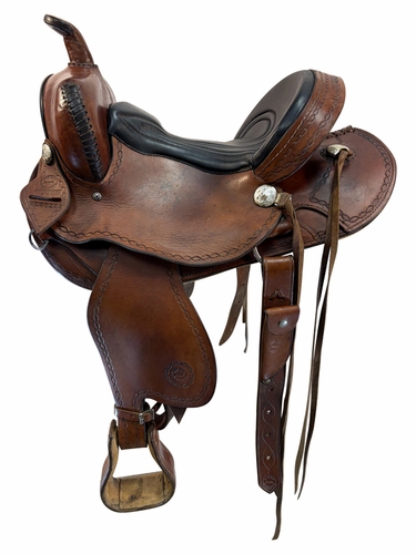 14.5 Inch Used Hedgepath Easy Ride Trail Saddle Medium Tree P080209