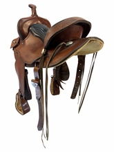 14.5 Inch Used Hedgepath Easy Ride Trail Saddle Medium Tree P080209
